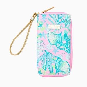 🚫SOLD🚫Lilly Pulitzer Tiki Palm Wristlet